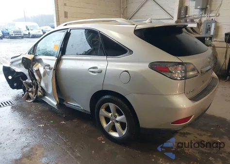 2010 Lexus Rx 350 z USA, uszkodzony, nr VIN 2T2BK1BA6AC069129